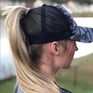 Ponytail baseball hat